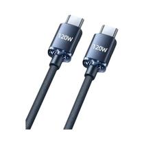 Cabo USB-C para USB-C de 120W - Carregamento Rápido para iPhone 15, Xiaomi, OPPO e Samsung