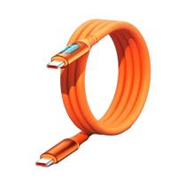 Cabo USB-C Para USB-C De 120W Para Carregamento Rápido Para iPhone Xiaomi Huawei Fio De Carregador