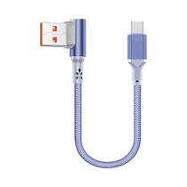 Cabo USB-C Para USB-C De Alta Velocidade 60W 0.1M 0.2M 90 graus Suporte Para Samsung Xiaomi iPhone 16