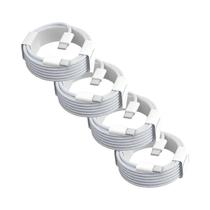 Cabo USB C Para USB C De Carregamento Rápido 100W 4PCS Para iPhone 16 15 Samsung Xiaomi Huawei