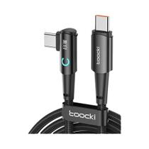 Cabo USB C Para USB C De Carregamento Rápido 100W Com Ângulo De 90 Graus Para iPad, MacBook Pro,