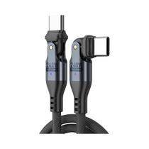 Cabo USB-C Para USB-C De Carregamento Rápido 240W 5A Para Huawei MacBook Samsung OPPO Carregador De