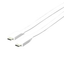 Cabo USB C para USB C Flat Slim 60W Carregamento Rapido