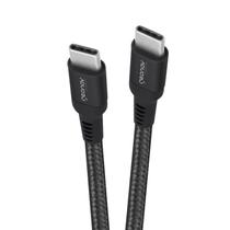 Cabo USB-C Para USB-C Nylon Trançado 1M Essential Geonav ESC06 Cabo USB-C Para USB-C Nylon Trançado 1M Essential Geonav ESC06