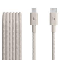 Cabo USB-C para USB-C Trançado com 1,5M Cinza Carbono - Beats - MDGD4LL/A