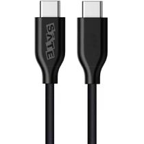 Cabo USB-C Satellite AL-CC2 - Preto 2 Metros Cabo USB-C Satellite AL-CC2 - Preto 2 Metros