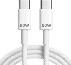 Cabo USB-C Tipo C 60w Trançado De Nylon Compativel com Iphone 15,15 Pro/Max, Iphone16,16 Pro 17