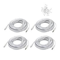 Cabo USB C tipo C, cabo de extensão de 8 m para câmera CCTV WiFi, pacote com 4 unidades Cabo USB C tipo C, cabo de extensão de 8 m para câmera CCTV WiFi, pacote com 4 unidades