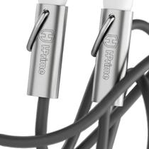 Cabo USB C Tipo C x Tipo C 60W LoopCharge Mini Hprime Preto Cabo USB C Tipo C x Tipo C 60W LoopCharge Mini Hprime Preto