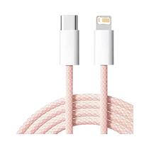 Cabo USB-C Trançado De Carregamento Rápido 35W 1m 2m Para iPhone 13 14 pro Max 11 12 Mini X XR XS