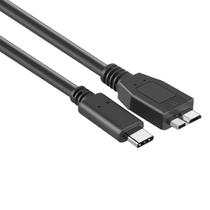Cabo USB-C Type-c x Micro Type-B 3.0 para HD externo 5gbps - DK