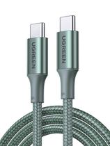 Cabo Usb C Ugreen 100W 5A Carregamento Rápido Pd 3.0 (Verde)