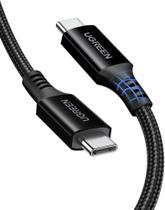 Cabo USB C UGREEN 100W PD 20V 5A Tipo C (1,M) carregamento rápido suporta Galaxy S25 Plus Ultra Edge
