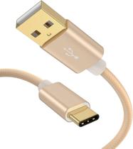 Cabo USB C USB A 60w (20V/3A) 480mbps nylon Premium 1,5 metr - Bolaazul