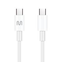 Cabo USB C - USB C 1.2M Branco - WI453 Cabo USB C - USB C 1.2M Branco - WI453