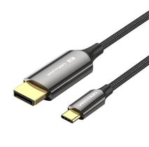 Cabo Usb-C x Displayport 8k 60hz 4k 144hz Vention 1 Metro