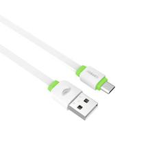 Cabo USB C3Tech CB-100WH Micro USB 2A 1 metro Branco