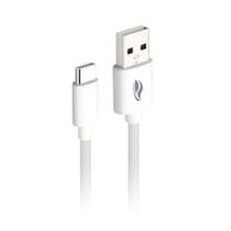 Cabo USB C3Tech CB-C21 Tipo C 2 metros 2A - Branco