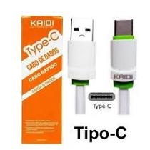 Cabo Usb Carregador Carga Rápida 2 Metros Kaidi