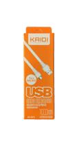 Cabo USB Carregador Carga Rápida Kaidi
