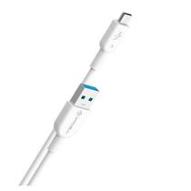 Cabo USB Carregador Moto X4 Z Z2 Play Type C - Branco