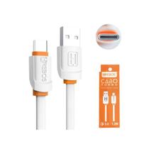 Cabo Usb Carregador Tipo C Turbo 3.0 Dados Celular Hrebos