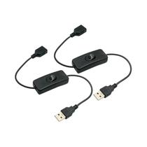 Cabo USB Com Interruptor ON/OFF Para Extensão De Fonte De Alimentação De Lâmpada USB E Ventilador,