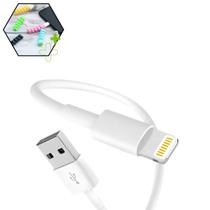 Cabo Usb Compativel Com iPad iPhone 8 X 11 12 13 14 Carregador Lightning Carplay Android Auto MFI