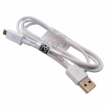 Cabo USB Compatível Galaxy A01 Core Micro Usb Branco Cabo USB Compatível Galaxy A01 Core Micro Usb Branco