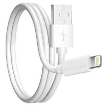 Cabo Usb compativel iPhone/iPad Lightning 4 5 6 7 8 Plus X XR XS 11 12 13 14 15 1Metro reforçado