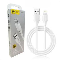 Cabo Usb Compatível Lightning Turbo e Dados Rápido 6A