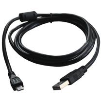 Cabo USB dados Compatível com UC-E20, UC-E21, IFC-600PCU, micro USB