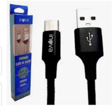 Cabo USB dados e carregamento Inova V8 1m CBO-5983 Cabo USB dados e carregamento Inova V8 1m CBO-5983