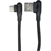 Cabo USB Dados Turbo 90GRAUS/TYPE C - Flex