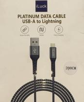 cabo Usb de 2m com entrada lightning /usb