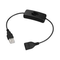 Cabo USB De 30CM Com Botão De Interruptor, Cabo De Extensão DC, Adaptador De Carregador De Lâmpada Cabo USB De 30CM Com Botão De Interruptor, Cabo De Extensão DC, Adaptador De Carregador De Lâmpada