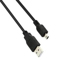 Cabo USB de alimentação e dados para calculadoras Texas Instruments