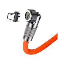 Cabo USB De Carregamento Rápido 120W 540 Magnético 6A Tipo-C iOS Lighting Cabo De Dados De Silicone