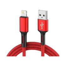 Cabo USB de Carregamento Rápido (2m/3m) para iPhone - Compatível com 14, 13, 12, 11, Xr, 6s, 7, 8 Plus