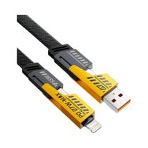 Cabo USB De Carregamento Rápido 65W Estilo Mecha Para Apple iPhone 13 14 12 11 15 17 Air 16 pro Max Cabo USB De Carregamento Rápido 65W Estilo Mecha Para Apple iPhone 13 14 12 11 15 17 Air 16 pro Max