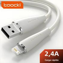 Cabo USB de Carregamento Rápido Toocki para iPhone 15/14/13/12/11/X/XR/XS/8/7/6/Plus