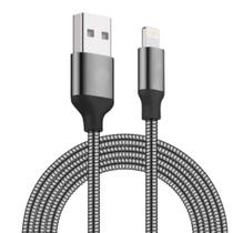 Cabo usb de dados turbo super flexivel 1mt inova cinza