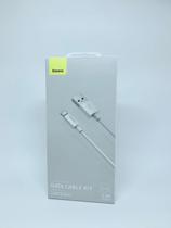 Cabo USB Duplo Baseus 2.4a 1/5 Metros Cabo USB Duplo Baseus 2.4a 1/5 Metros