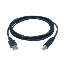 Cabo Usb Evus C-006 V2.0 A/B Macho X Macho Preto 1,8M