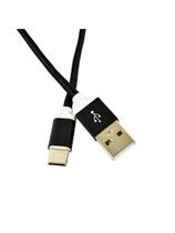 Cabo Usb Evus C-055 Fast Charge Tipo C Preto 1,0M