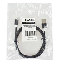 Cabo Usb Evus Fast Charge Micro Usb 5p 1.0m C-058 Preto Cabo Usb Evus Fast Charge Micro Usb 5p 1.0m C-058 Preto