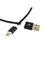 Cabo Usb Evus Fast Charge Micro Usb 5P 1.0M C-058 Preto