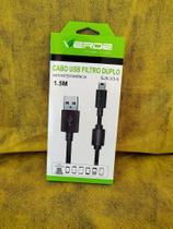 Cabo USB Filtro Duplo Cabo USB Filtro Duplo