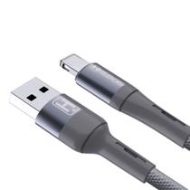 Cabo USB - IOS (Lightning) Turbo - Comp. 1 metro - 3.1 A reforçado Hrebos
