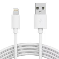 Cabo Usb Ipho 1 Metro Branco Turbo Branco Garantia